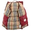 BURBERRY down coat 164CM Red Kid's Used