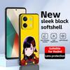 Chained Soldier Phone Case For Redmi Note 14 13 12 11 Pro Plus S 5G 14C A3 Soft Black Phone Cover