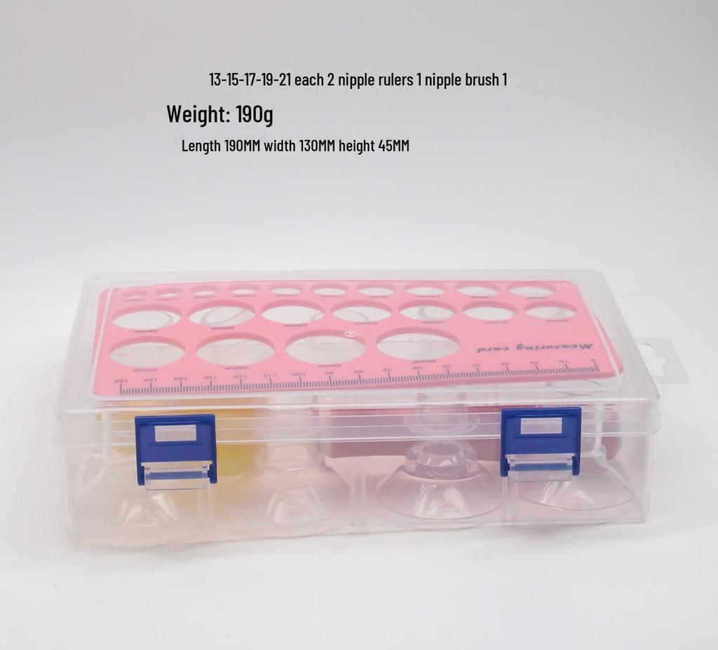 Silikon-Flansch Brustpumpen-Brustwarzen-Konverter