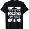 HCJNZCA Cowboy Costume Tshirt Country Western Costume Men Women Kids T-Shirt