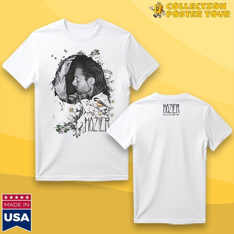 

Hozier Unreal Unearth Tour 2025 Boston MA T-Shirt Unisex T-Shirt XXXL