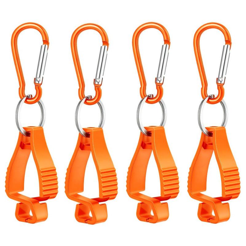 4/10PCS Glove Clip Hanger Safety Glove Holder Aluminum Alloy Working Gloves Clip Work Clamp Safety Work Glove Guard Accessories