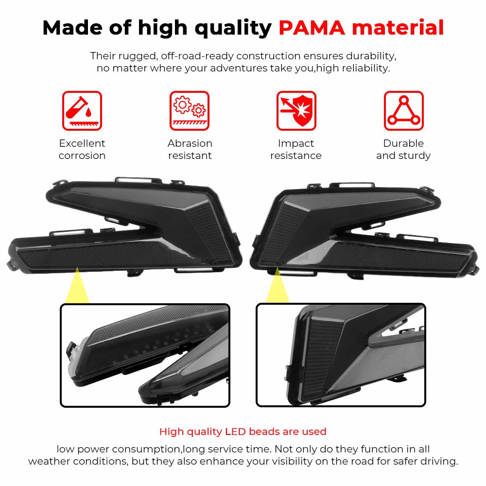 Rear LED Tail Light Assembly Left & Right Accessory For Can-Am Maverick X3 XDS XRS Max Turbo R 2017-2026 # 710004743 710004744