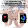 I13 Square Smart Watch with Heart Rate Sleep Monitor Bluetooth Call Message Reminder Fitness Health Tracker