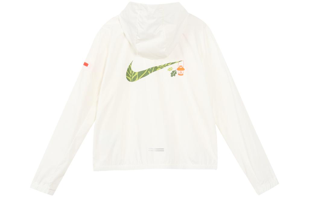 Nike SS23 Women'ss Letter Logo Hooded Jacket White FN3710-133