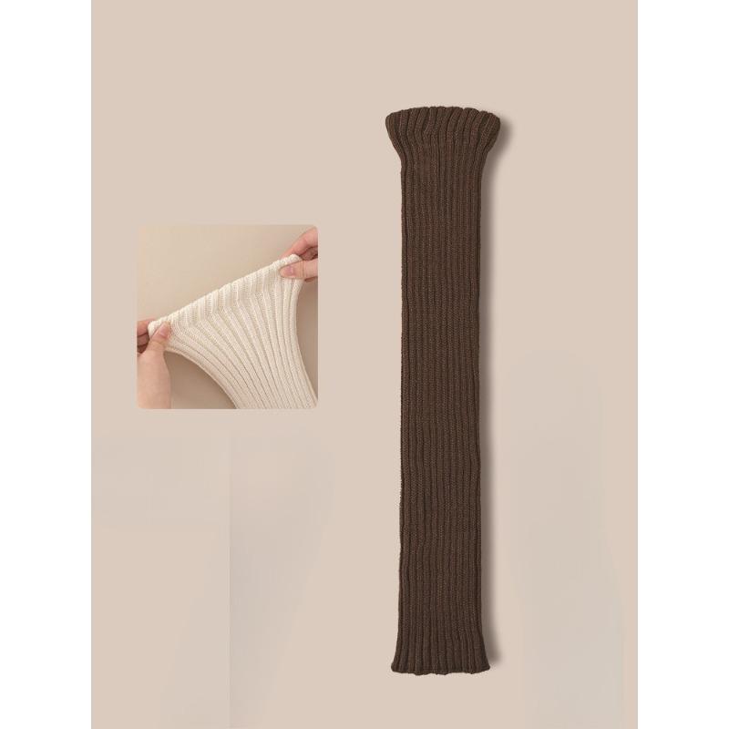 

Ladies Autumn and Winter Fashion New Thick Warm Knit Stockings 1 pair кофейный