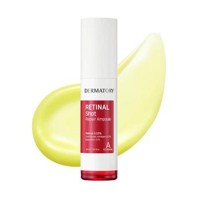 Dermatory Retinal Shot Repair Ampul 30ml , Anti-Aging, Hydraterend, Koreaanse Cosmetica, Kbeauty, sample