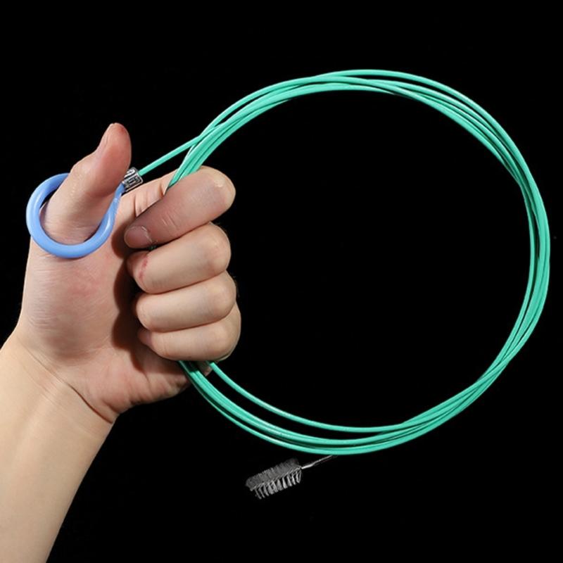 Adjustable Automotive Drain Pipe Cleaning Brushes 300cm 500cm 1000cm For Sunroof Oil Tank Pipeline Unclogging Maintenance Tool