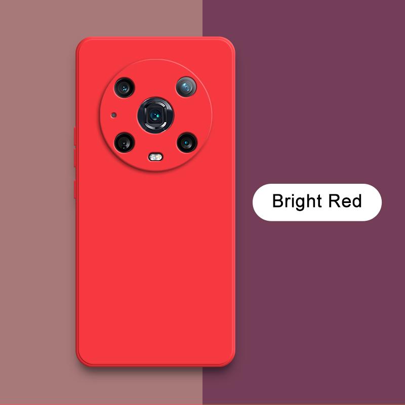 

Квадратный жидкий силиконовый чехол для Honor Magic 3 4 Pro Plus Lite Ultimate 5G Мягкий противоударный чехол Magic3 Magic4 3Pro 4Pro Magic 4 Ultimate ярко-красный