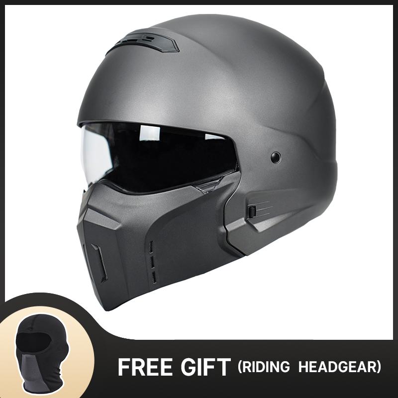 2026 New Arrival DOT Approved Full Face Helmet Scorpion Motorcycle Helmets Built-in Lens Four Seasons