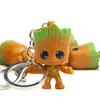 Guardians of Galaxy Tree Man Groot Figure Pendant Key Ring Bag Holder Keychain