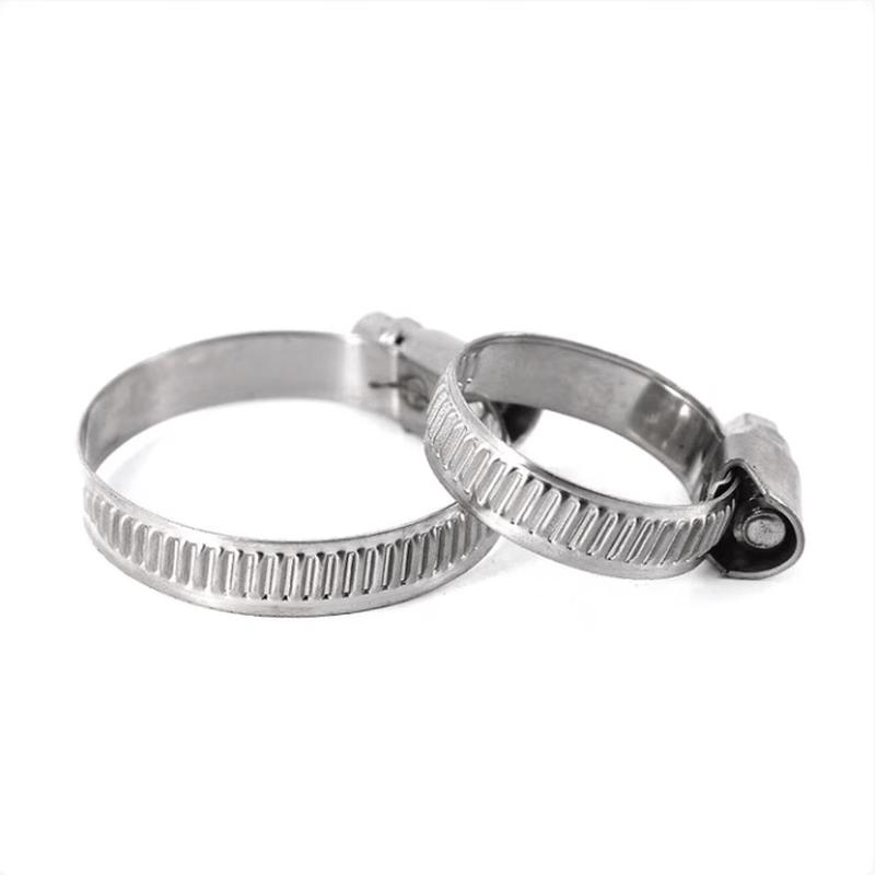 DIAIEN British Style 304 Stainless Steel Hose Clamp 100 pcs/bag