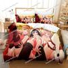 My Life As Inukai-san’s Dog Cartoon Poster Sheets Quilt Covers Bedding Dormitory Sheets Bedding Set Soft Warm Bedding Set963963