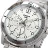 Casio Standard Quartz Men's Watch MTP-VD300D-7E Multi-Axis 24-Hour Silver Metal Band