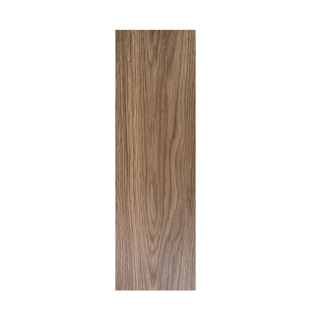 PVC Material Wood Grain Wall Sticker Heat Resistant Imitation Wall Tiles DIY Project