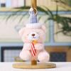 Plush Bear Birthday Candle Ornament Cute Plush Toy Gift For Kids And Adults