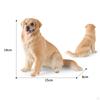 Lifelike Dog Sculpture Animal Figurine Crafts Toy Decorative Animals Action Figure Miniature