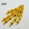Cool Skeleton Hand Accessory Keychain, with Hanging Chain 3D Printed Ornament, Movable Gothic Ornament Joint Design Skull Palm Stress Relief