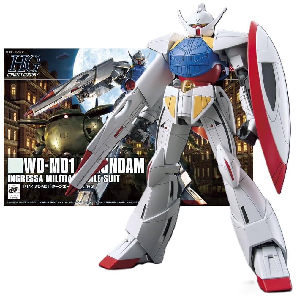 HG HGCC Turn A 1/144 Scale Color-Coded Plastic Model Kit