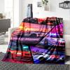 Grand Theft Auto Customize Text Blanket Gift Personalized Blanket Soft Warm Cozy Throw For Office Chair Livingroom Bed Sofa Four Seasons Universal