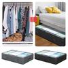 Vlies Unterbett-Aufbewahrungstasche, Faltbarer Staub- und Feuchtigkeitsbeständiger Organizer - Decken Kleider Aufbewahrungsbox für Kleiderschrank Zuhause