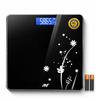 ANT Flora Bud Digital Weighing Scale for Body Weight | 180kg Capacity | LCD Display | Highly Accurate | Tempered Glass Bathroom Body Scale | 40 Mon