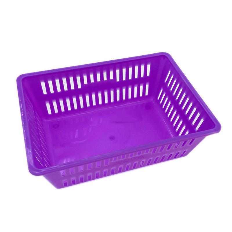 Storage Basket Rectangular Storage Boxes Portable Storage Basket Suitable for Kitchen, Bedroom, Office Multi-color Organizing