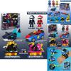 Mini Force Tiburón Furioso Turión Trueno Robot Deformable Patinete Para Niños