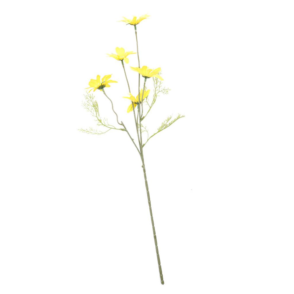 Artificial Daisy Single Stem High Simulation Vivid Decorative for Wedding Bedrooms Parks Offices
