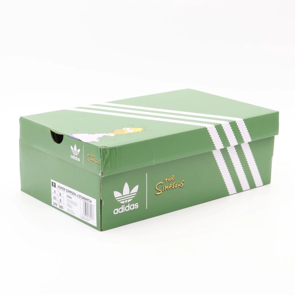 IE7564 Homer Simpson × adidas Originals Stan Smith Green