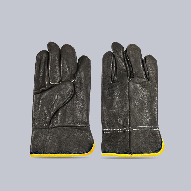 Manlu Protective Leather Welding Gloves One Size