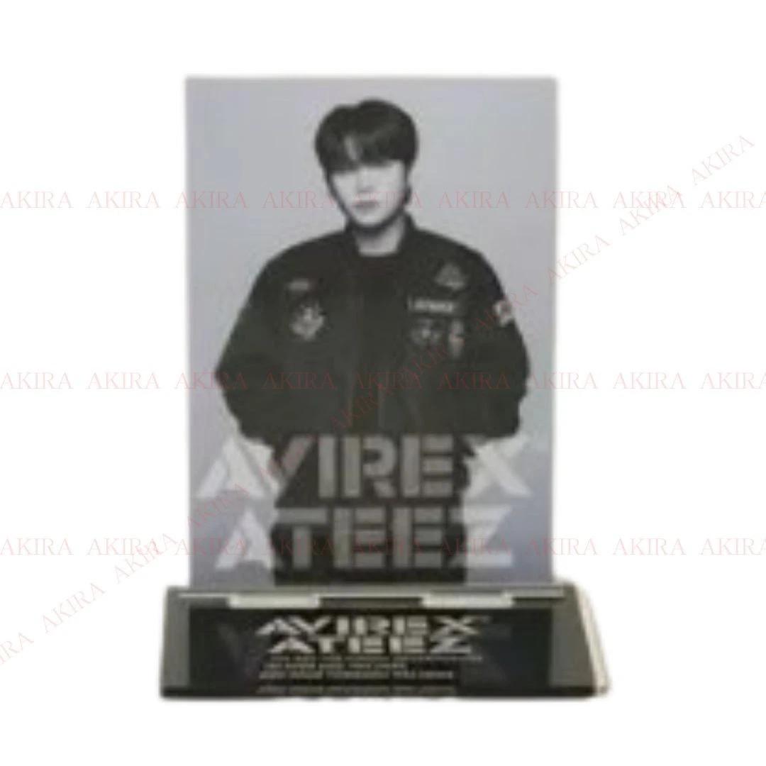 AVIREX x ATEEZ Pop-up ОГРАНИЧЕННЫЙ МАГАЗИН ПОКУПКА БОНУСЫ АКРИЛОВЫЙ СТЕНД ОФИЦИАЛЬНЫЙ JONGHO
