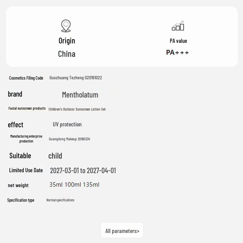 Mentholatum Kids Disney Sonnencreme Lotion 35ml