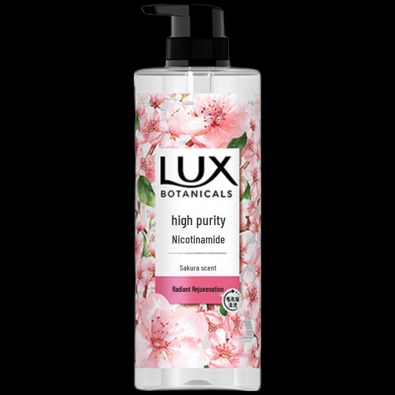 Lux Cherry Blossom Niacinamide Purifying Shower Gel