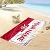 Custom Name,Arsenal Print Beach Towel, Large Soft Quick Dry Towel for Beach Camping Swimming