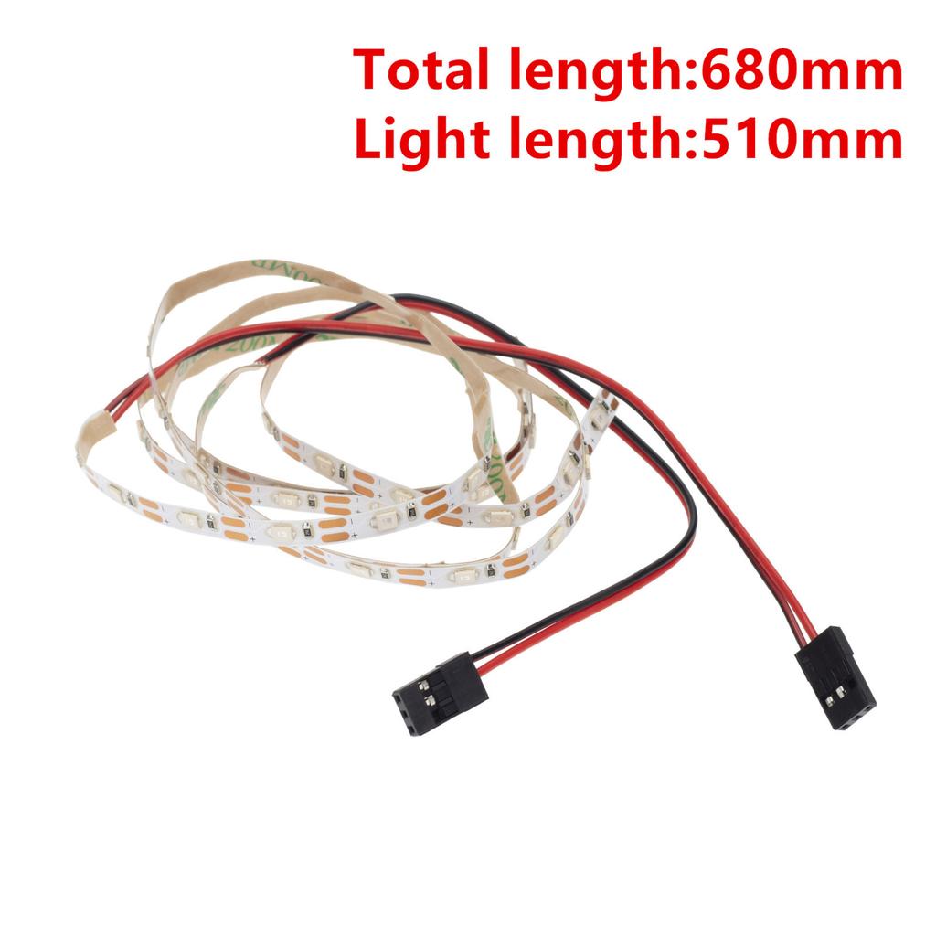 5-8V RC Airplane LED Light Strip Remote Control Bright & Waterproof for Flying Wing & Fixed Wing Easy Install Night Flight Safe