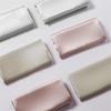 Qianhuang Pure Silk Pillowcase, Solid Color 100% Mulberry Silk, Luxurious, Single-Sided Silk Pillow Cover for Single Person, Ivory White, 48*74cm