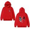 Winter Dark Punk Style Wings Pattern Printed Hoodies Fashionable Casual Sports Long Sleeved Men's and Women's Unisex Hooded Sweatshirts