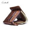 Genuine Leather Men's Wallet Short Purse For Men Coin Pocket Wallets Purses Card Holder