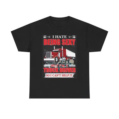 Lustiges LKW-Fahrer Grafik T-Shirt Retro-LKWs Unisex Schweres Baumwoll-T-Shirt Unisex T-Shirt