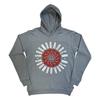 Soundgarden Unisex Adult Unplugged Circle Logo Back Print Pullover Hoodie