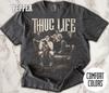 Golden Girls Thug Life Comfort Colors T-Shirt, Golden Girls Love Vintage T-Shirt, Women and Man Unisex T-Shirt