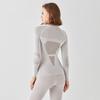 WEZHO Seamless Yoga & Fitness Long Sleeve Top
