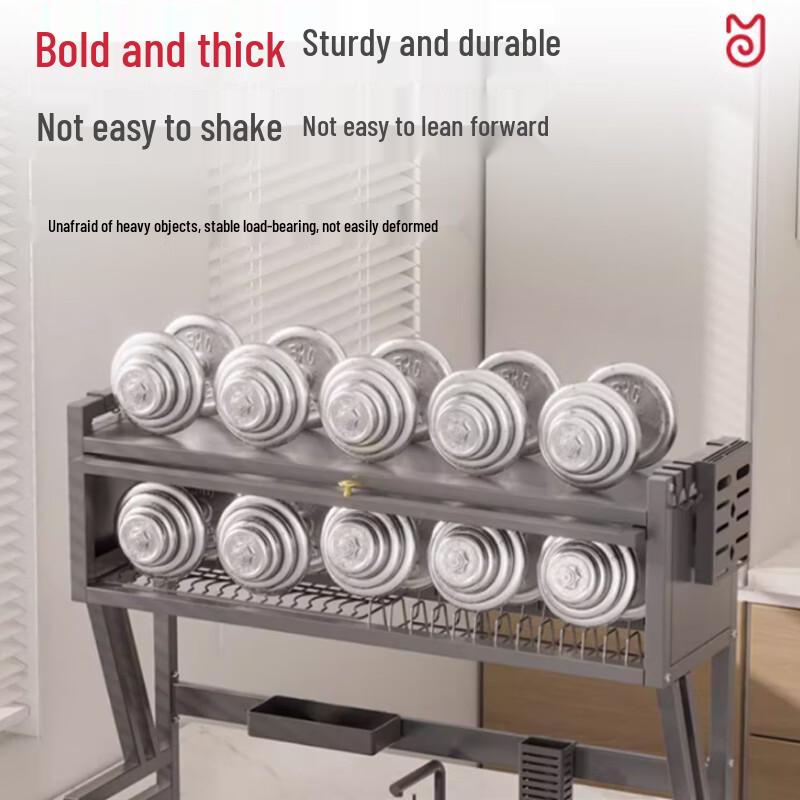 Kitchen Sink Countertop Dish Drying Rack
