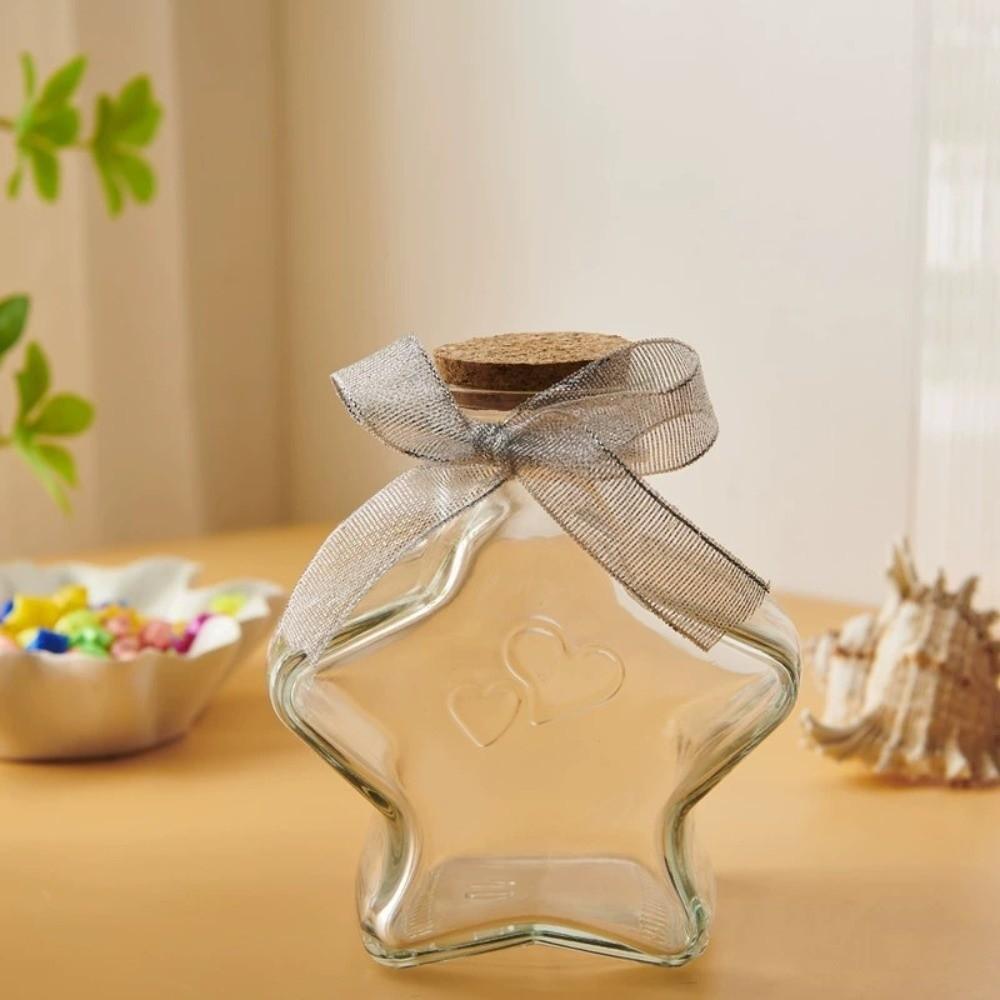 DIY Five Pointed Star Bottle Gift Box Lucky Star Paper Folding Strips  Friends Students Teachers
