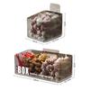 Clear Cabinet Door Organizer Large Capacity Spice Bottle Storage Box  Kitchen Use