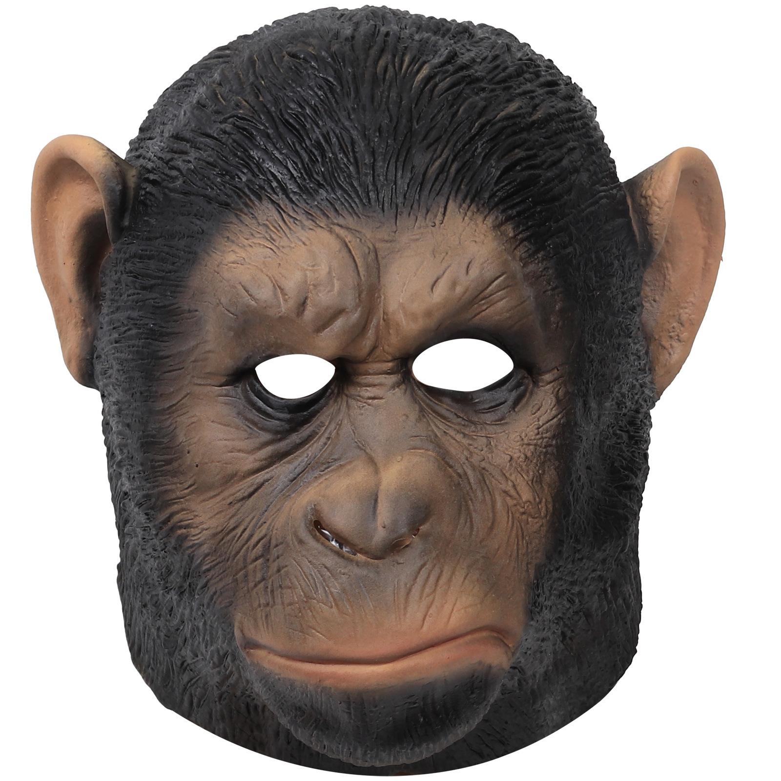 

Caesar Gorilla Mask Halloween Masquerade Horror Prank cosplay Simulated latex headgear Caesar2