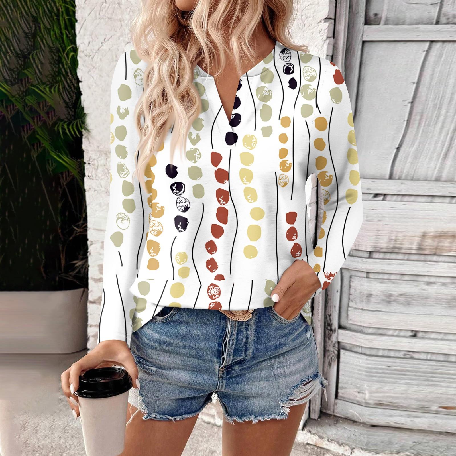 

Женские рубашки с длинным рукавом и V-образным вырезом, базовая футболка, повседневный топ, осенняя модная туника, облегающие футболки XL жёлтый