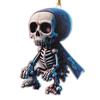1PCS Halloween Doll Ornaments Sweater Trend Street Design Home Courtyard Ornaments Creativity