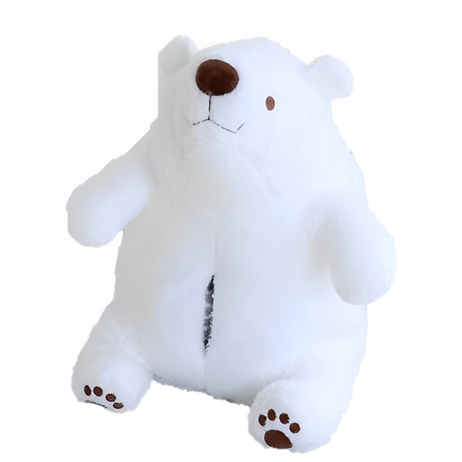 

MIMIA Plush Polar Bear Tissue Case and Stylish Polar Bear Cover, Fluffy, Cute, (Polar Bear) белый